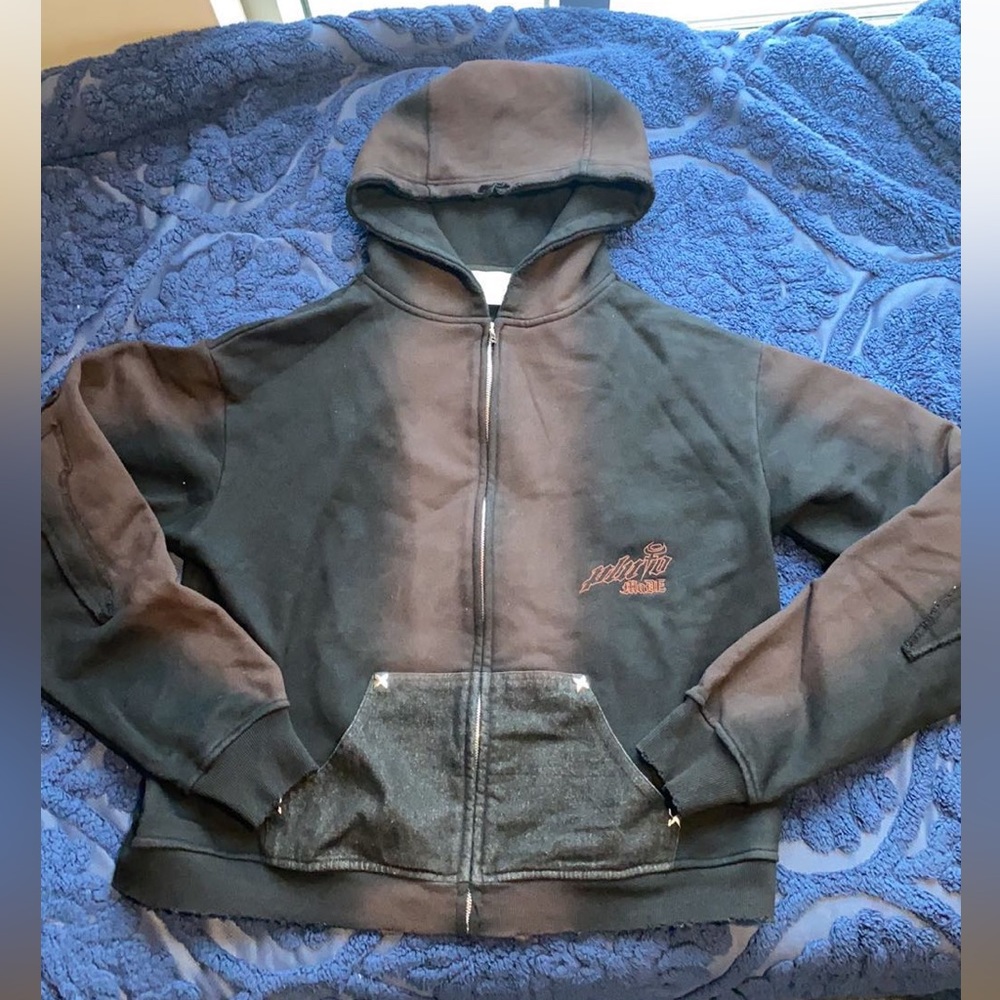 Pluto Made distressed oversized hoodie